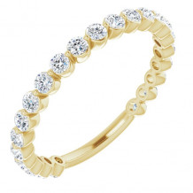 14K Yellow 3/4 CTW Diamond Anniversary Band - 123013602P