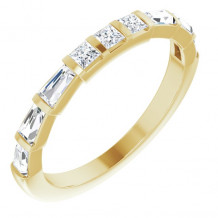 14K Yellow 1/2 CTW Diamond Anniversary Band - 123853601P