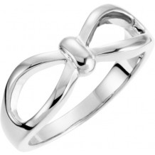 14K White Remount Ring - 557567926P