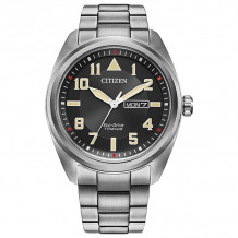 CITIZEN Eco-Drive Quartz Garrison Mens Watch Super Titanium - BM8560-53E