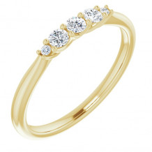 14K Yellow 1/5 CTW Diamond Anniversary Band - 124004605P