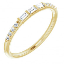 14K Yellow 1/6 CTW Diamond Anniversary Band - 123993605P