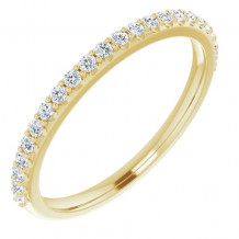 14K Yellow 1/5 CTW Diamond Anniversary Band - 123274601P