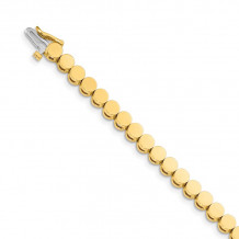 Quality Gold 14k Yellow Gold Add-a-Diamond Tennis Bracelet - X2308