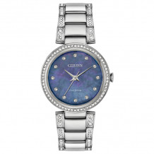 CITIZEN Eco-Drive Quartz Crystal Ladies Watch Stainless Steel - EM0840-59N