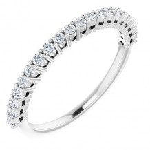 14K White 1/4 CTW Diamond Anniversary Band - 12297860000P