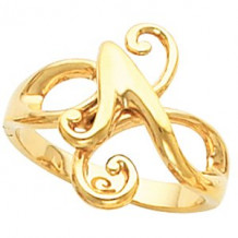 14K Yellow Freeform Ring - 50836090P