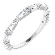 Platinum 1/2 CTW Diamond Anniversary Band - 123572603P