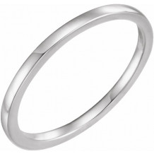 14K White Band - 121855109P