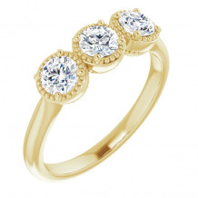 14K Yellow 3/4 CTW Diamond Anniversary Band - 1234356001P